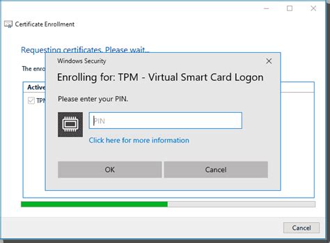 Provide strong Windows authentication using virtual smart cards